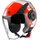 JET helmet AXXIS METRO ABS cool c5 matt fluor red, M dydžio