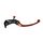 Stabdžių rankenėlė ACCOSSATO aluminium, master cylinder, oranžinės spalvos