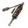 Monoshock BITUBO CYU3 adjustable: hydraulic spring preload, rebound, double compression, length black spring