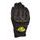 Short leather gloves YOKO BULSA black / yellow XL (10)