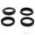 Fork seal kit TOURMAX 38X50X8/9.5 with dust cap