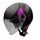 JET helmet AXXIS SQUARE convex gloss pink, XS dydžio