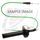 Twistgrip conversion 600A Venhill K02-4-042/9-GR featherlight žalia
