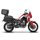 Complete set of black side aluminum cases 36L / 47L SHAD TERRA BLACK including mounting kit SHAD HONDA CRF 1100 Africa Twin