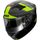 FULL FACE helmet AXXIS GP RACER SV FIBER tech matt fluor yellow, S dydžio