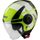 JET helmet AXXIS METRO ABS cool b3 matt fluor yellow, XS dydžio