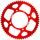 Rear ALU sprocket SUPERSPROX RAL-6618:58-RED, raudonos spalvos 58T, 420