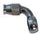 Užsukamas antgalis Venhill POWERHOSEPLUS 3/10086C 75°, chromas