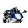 Windscreen PUIG RACING 7648N, juodos spalvos