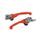 Pivot lever set POLISPORT 8487200044, oranžinės spalvos