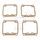 Float bowl gasket TOURMAX 4 pieces