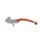 Only spare handle ACCOSSATO for ACCOSSATO full clutch, oranžinės spalvos