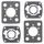 Top End Gasket Kit WINDEROSA TEGS 710098