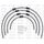 STANDARD Front brake hose kit Venhill POWERHOSEPLUS HON-10035F (4 žarnelės rinkinyje) Clear hoses, chromed fittings