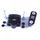 Bar risers RDMOTO ZR2225K, juodos spalvos