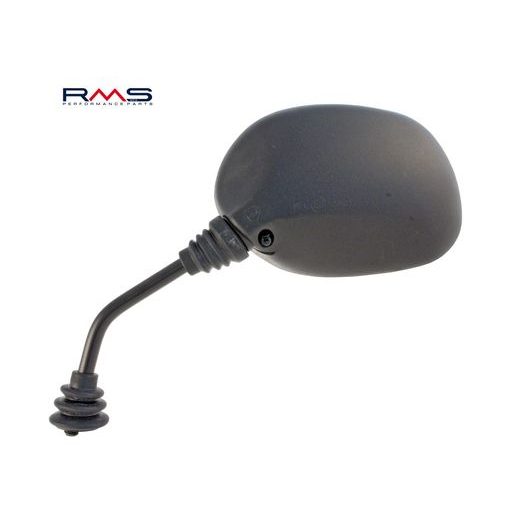 GALINIO VAIZDO VEIDRODIS RMS 122760730 KAIRĖ, JUODOS SPALVOS