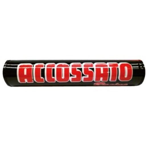 SPONGY BUFFER ACCOSSATO FOR HANDLEBARS WITH DIAMETER 22 MM, JUODOS SPALVOS