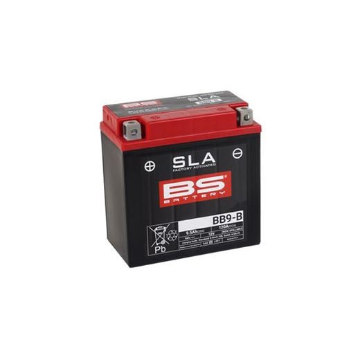 GAMYKLOJE AKTYVUOTAS AKUMULIATORIUS BS-BATTERY BB9-B (FA) (YB9-B (FA)) SLA