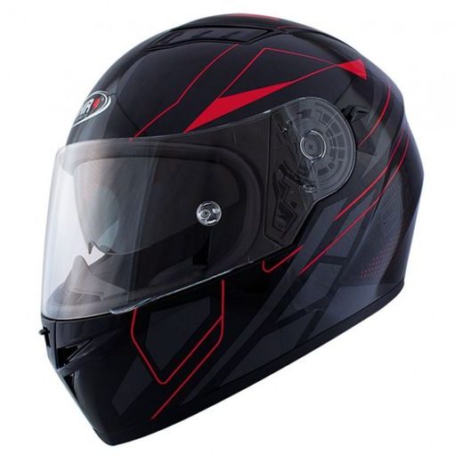 ŠALMAS SHIRO SH-600 ELITE MATT BLACK / RED M