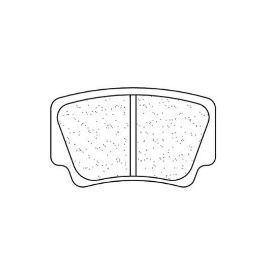STABDŽIŲ TRINKELĖS CL BRAKES 1205 X59