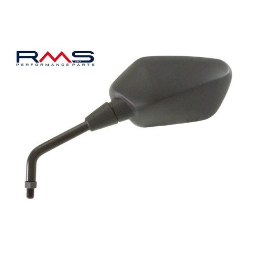 GALINIO VAIZDO VEIDRODIS RMS 122761100 KAIRĖ, JUODOS SPALVOS