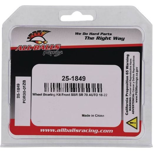 WHEEL BEARING KIT ALL BALLS RACING 25-1849