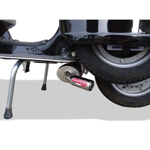 VISAS IŠMETIMO SISTEMOS KOMPLEKTAS GPR ALLUMINIO LML.1.AO SILVER ANODIZED INCLUDING REMOVABLE DB KILLER