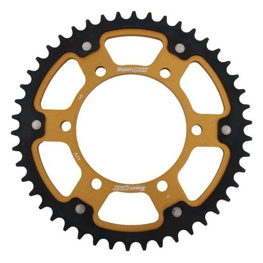 REAR SPROCKET SUPERSPROX STEALTH RST-479:46-GLD, AUKSO SPALVOS 46T, 530