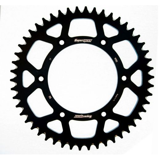 REAR ALU SPROCKET SUPERSPROX RAL-990:50-BLK, JUODOS SPALVOS 50T, 520