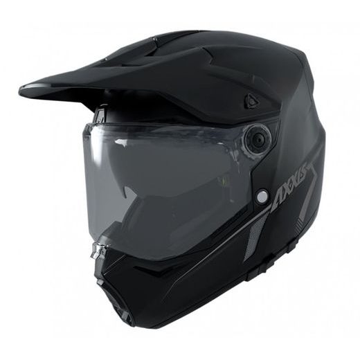 DUALSPORT HELMET AXXIS WOLF DS SOLID A1 MATT BLACK, XL DYDŽIO