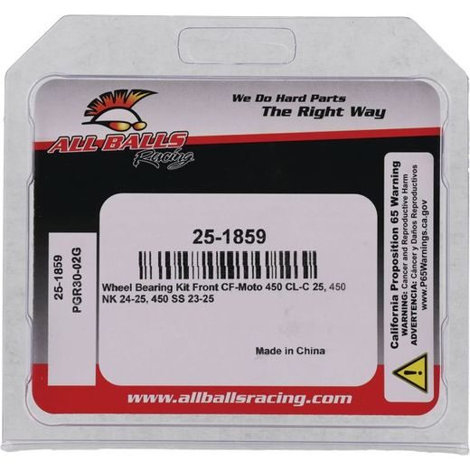 WHEEL BEARING KIT ALL BALLS RACING 25-1859