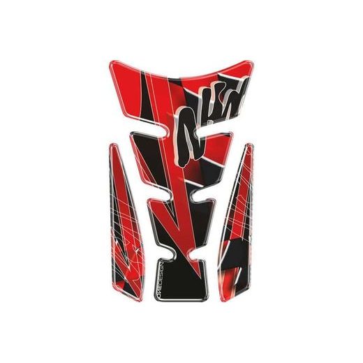 BAKO LIPDUKAS PUIG WINGS 4721R, RAUDONOS SPALVOS WITH SIDE PART