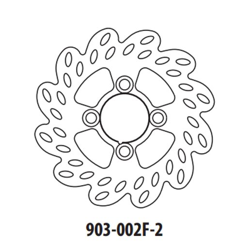 STABDŽIŲ DISKAS GOLDFREN 903-002F-2 PRIEKINIŲ 180,5 MM