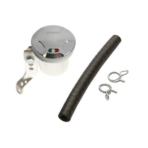 MOUNTING KIT BRAKE FLUID RESERVOIR ACCOSSATO 15ML, SIDABRINĖS SPALVOS