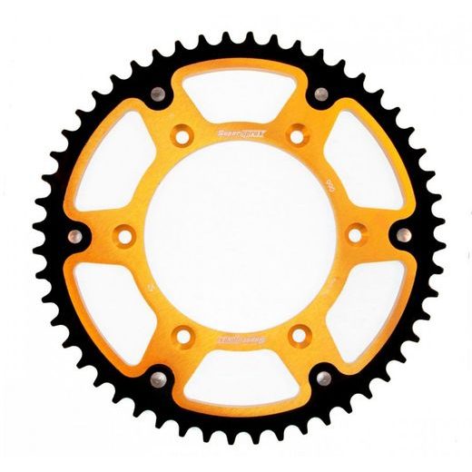 CHAIN KIT EK -, AUKSINĖS SPALVOS CHAIN 520 DEX, X-RING (X, NX, QX, XS), CHK FRONT SPROCKET SUPERSPROX, CHK REAR SPROCKET SUPERSPROX STEALTH SKIRTAS KTM EXC (XC) 250 2022-2023