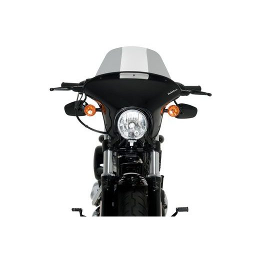 WINDSCREEN PUIG BATWING SML 21056H SMOKE, ILGOS