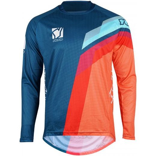 MX JERSEY KIDS YOKO VIILEE BLUE/ ORANGE / BLUE, S DYDŽIO