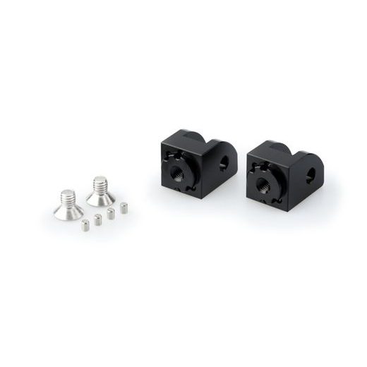 FOOTPEG ADAPTERS PUIG 20324N ADJUSTABLE, JUODOS SPALVOS