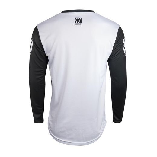 MX JERSEY YOKO SCRAMBLE WHITE / BLACK, L DYDŽIO