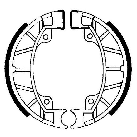 BŪGNINIŲ STABDŽIŲ TRINKELĖS FERODO 225129191