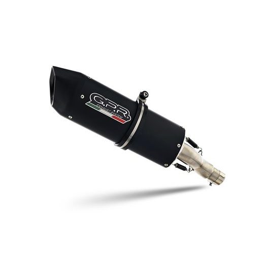 VISAS IŠMETIMO SISTEMOS KOMPLEKTAS GPR FURORE NERO Y.227.1.RACEDB.FUNE MATTE BLACK INCLUDING REMOVABLE DB KILLER