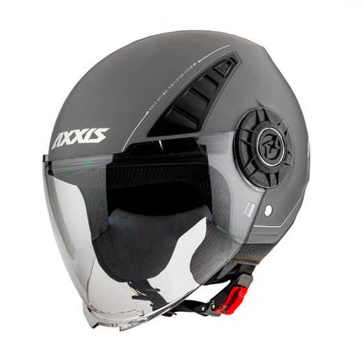 JET HELMET AXXIS METRO ABS SOLID TITANIUM MATT, XXL DYDŽIO