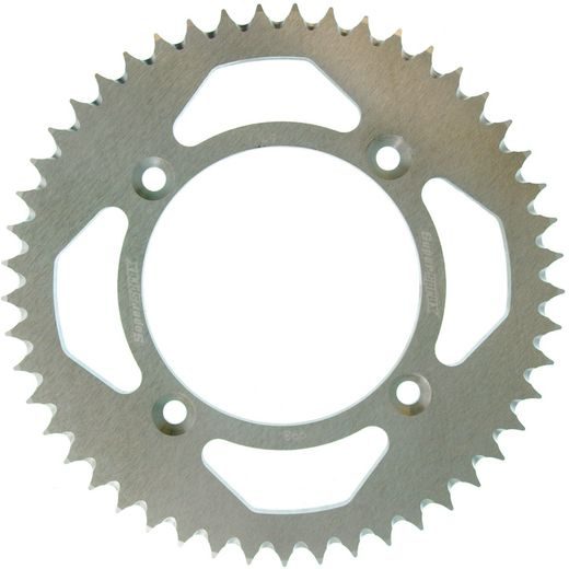 REAR ALU SPROCKET SUPERSPROX RAL-998:49-SLV, SIDABRINĖS SPALVOS 49T, 428