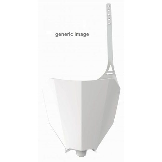 NUMBER PLATE POLISPORT 8667200005, GELTONOS SPALVOS