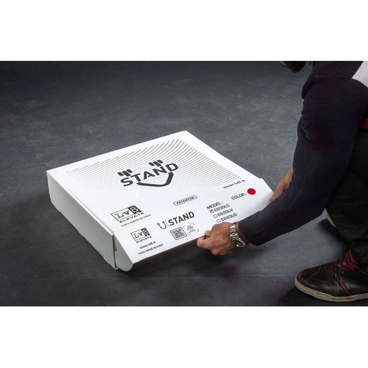 UNIVERSAL FRONT STAND LV8 E600LC.KG WITH FRONT CONE CURSORS JUODA/ŽALIA