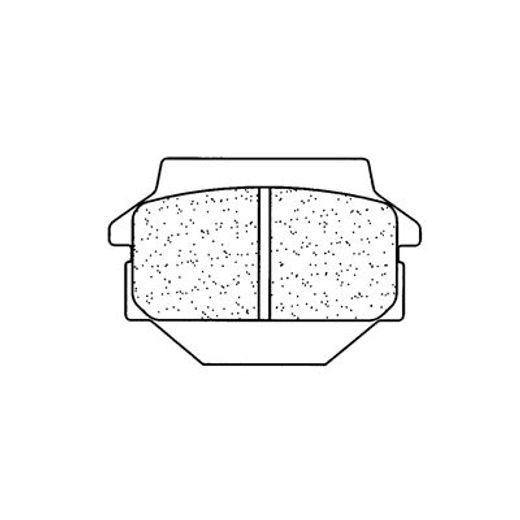 STABDŽIŲ TRINKELĖS CL BRAKES 2799 ATV1