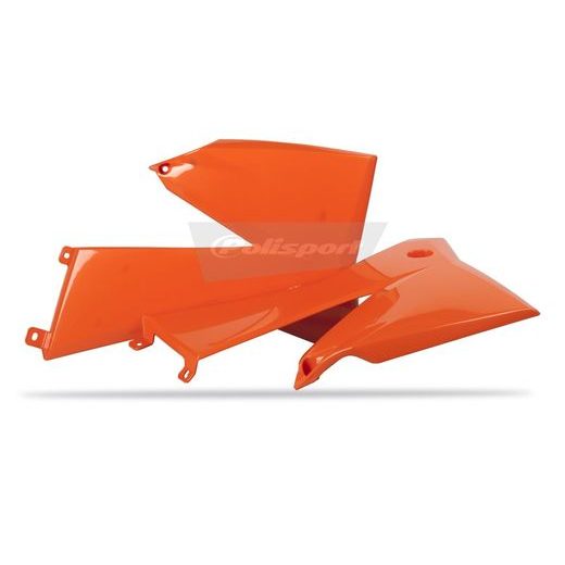 RADIATORIAUS PLASTMASĖS POLISPORT 8411500002 (PORA) ORANGE KTM