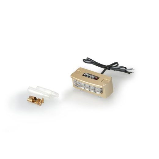 NUMERIŲ APŠVIETIMAS PUIG FLASH 4136O, AUKSO SPALVOS ALU WITH LEDS