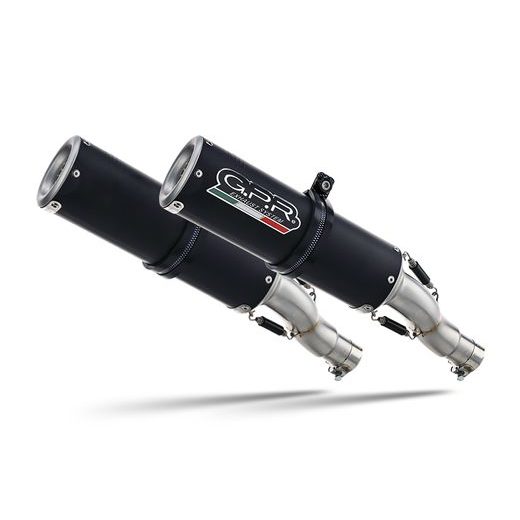DUAL SLIP-ON EXHAUST GPR M3 K.158.E4.M3.BT MATTE BLACK