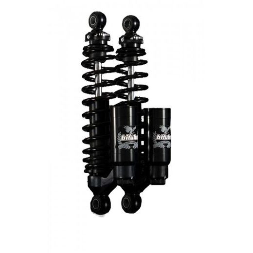 REAR TWINSHOCK BITUBO ADJUSTABLE: SPRING PRELOAD, REBOUND, COMPRESSION, PIGGYBACK TANK DARK EDITION